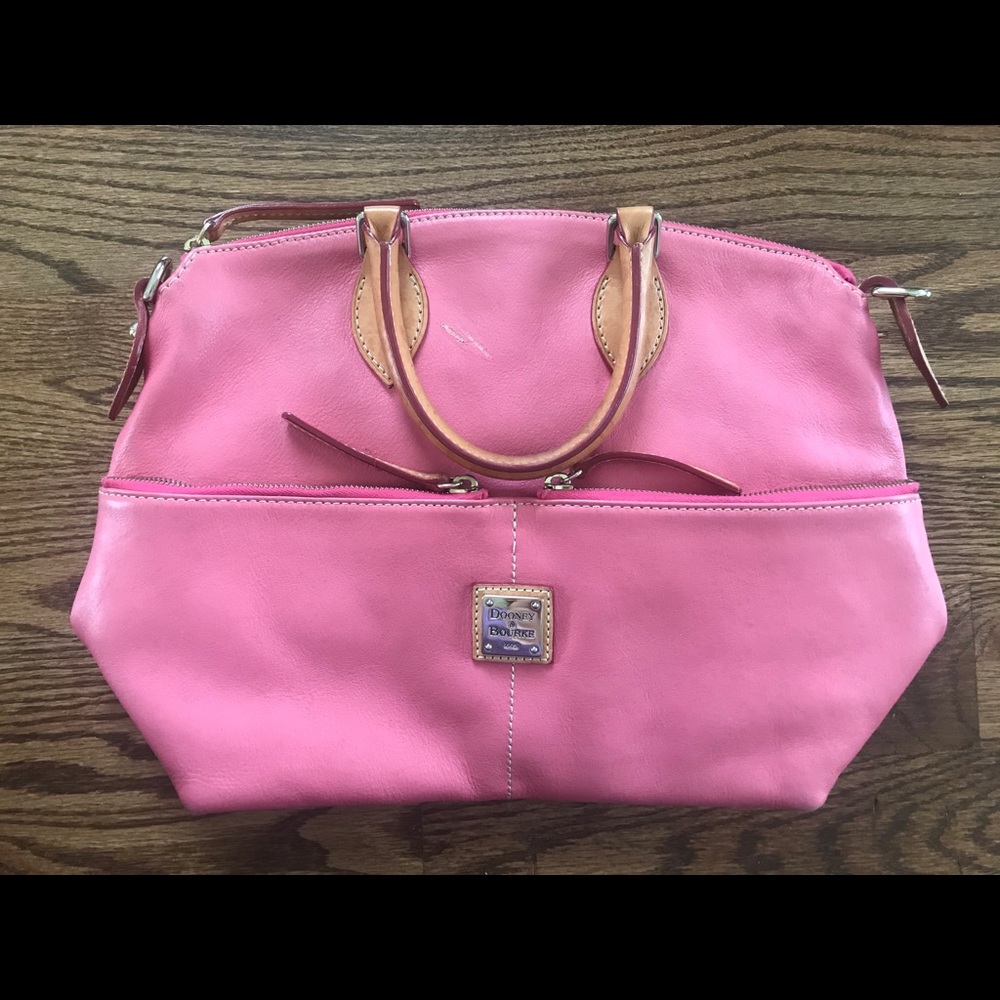 Authentic Dooney & Bourke Purse, Dust Bag,Keychain